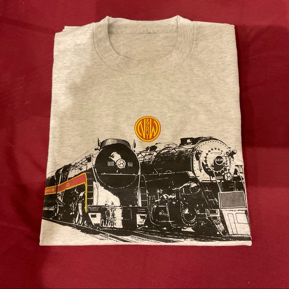 T-Shirt, Rail Road Decal - 2XL - Like New